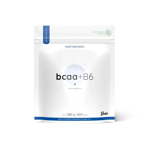BCAA + B6 - 200 tabletta - Nutriversum - 