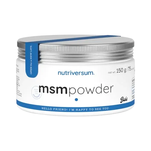 MSM Powder - 150 g - Nutriversum - 