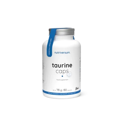 Taurine Caps taurin 60 kapszula - Nutriversum - 