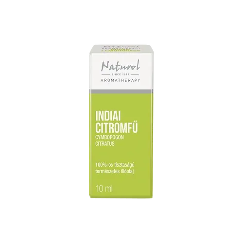 Naturol Indiai citromfű - illóolaj - 10 ml - 
