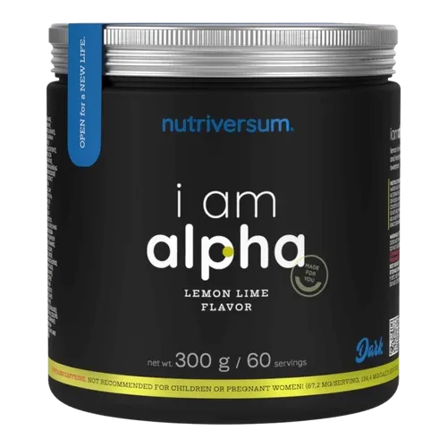 I am Alpha - 300 g - citrom lime - Nutriversum - 