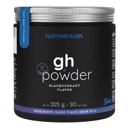GH Powder - 315 g - feketeribizli - Nutriversum - 