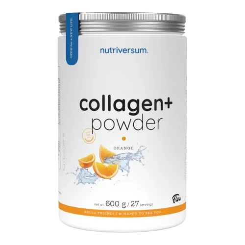 Collagen+ Powder - 600 g - narancs - Nutriversum - 