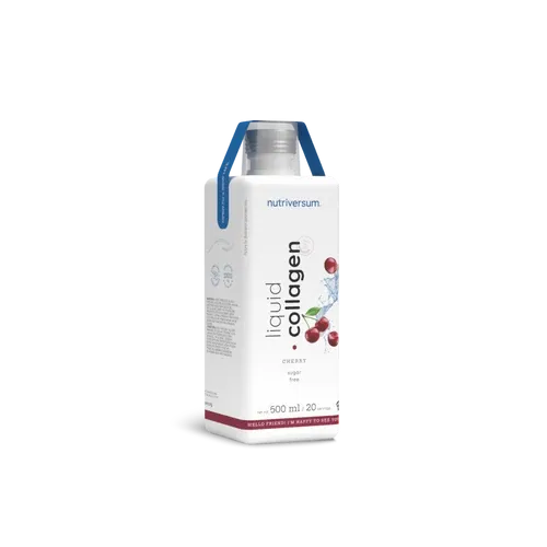 Collagen liquid Sugar Free - 500 ml - cseresznye - Nutriversum - 