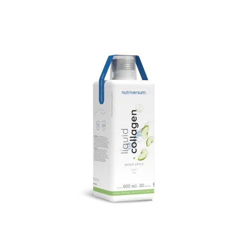 Collagen liquid Sugar Free - 500 ml - zöld alma - Nutriversum - 