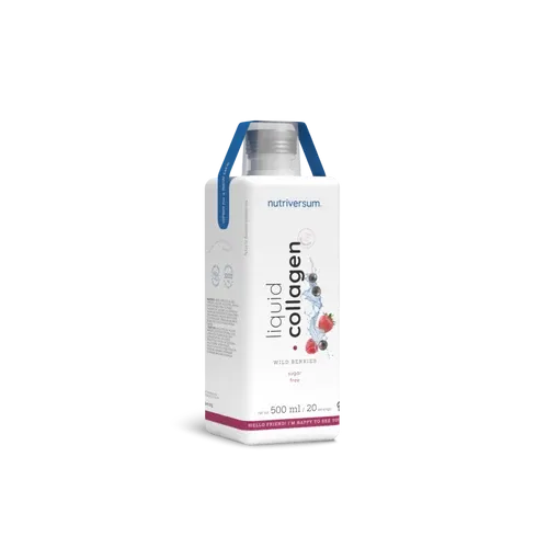 Collagen liquid Sugar Free - 500 ml - erdei gyümölcs - Nutriversum - 