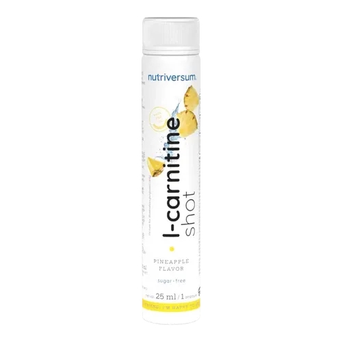 L-Carnitine shot 25 ml - ananász - Nutriversum - 