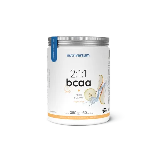 2:1:1 BCAA Sugar Free - 360 g - körte - Nutriversum - 