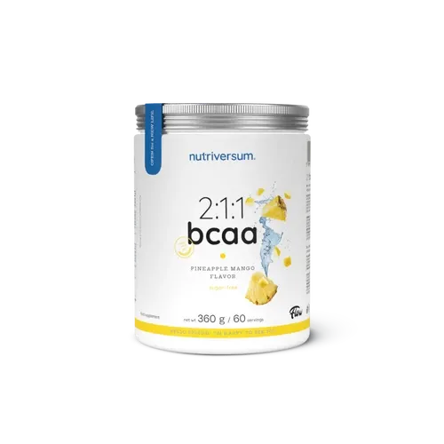 2:1:1 BCAA Sugar Free - 360 g - ananász-mangó - Nutriversum - 