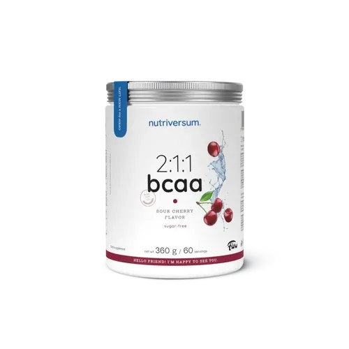 2:1:1 BCAA Sugar Free - 360 g - meggy - Nutriversum - 