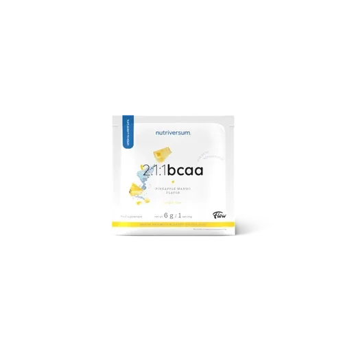 2:1:1 BCAA Sugar Free - 6 g - ananász-mangó - Nutriversum - 