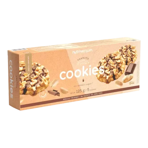 Cookies mogyorós keksz - 125 g - Nutriversum - 