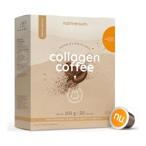 Collagen Coffee - narancsos csokoládé - 20 kapszula - Nutriversum - 