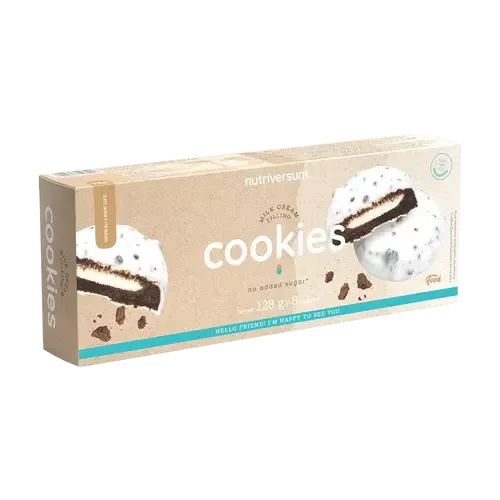 Cookies tejkrémmel töltött - 130 g - Nutriversum - 