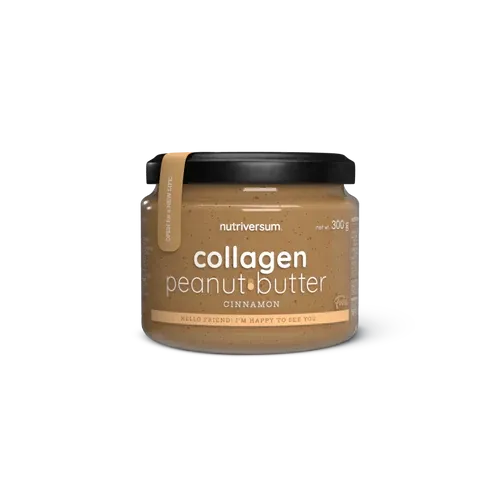 Collagen Peanut Butter - 300 g - fahéj - Nutriversum - 