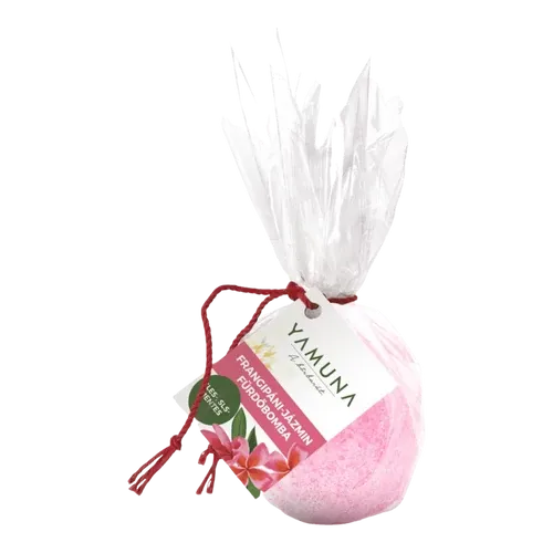 Frangipáni-jázmin fürdőbomba 90g - bőrbarát magyar termék