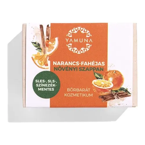 Narancs-fahéjas növényi szappan 110g - minőségi növényi összetevők