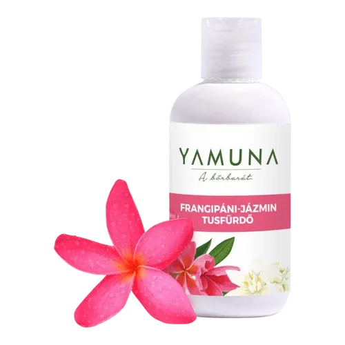 Frangipáni-Jázmin tusfürdő 200ml - SLS-mentes kozmetikum