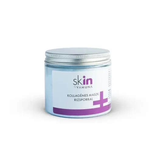 skIN by Yamuna kollagénes maszk rizsporral 80g - minőségi testápolás természetesen