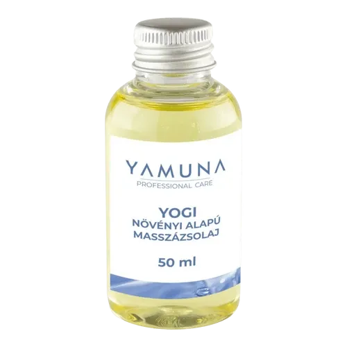 Yogi növényi alapú masszázsolaj - 50ml - színezék-, parabén- és paraffin mentes