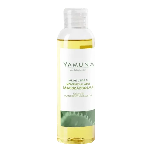 Aloe Verás növényi alapú masszázsolaj - 250ml - színezék-, parabén- és paraffin mentes