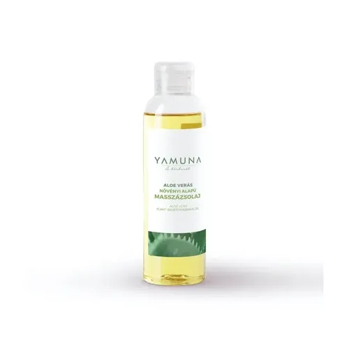 Aloe Verás növényi alapú masszázsolaj - 250ml - színezék-, parabén- és paraffin mentes