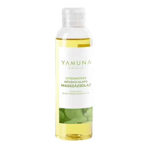 Citromfüves növényi alapú masszázsolaj - 250ml - színezék-, parabén- és paraffin mentes