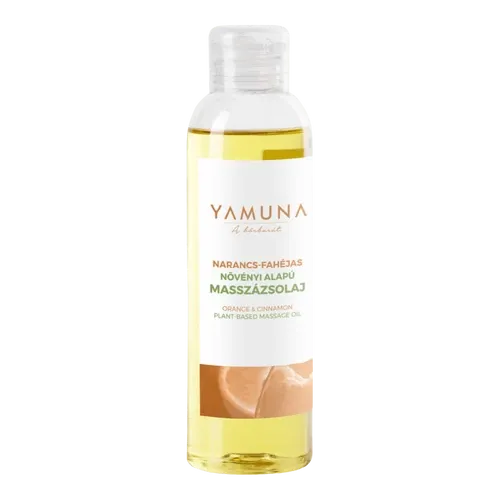 Narancs-fahéjas növényi alapú masszázsolaj - 250ml - színezék-, parabén- és paraffin mentes