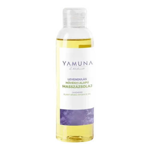 Levendulás növényi alapú masszázsolaj - 250ml - színezék-, parabén- és paraffin mentes