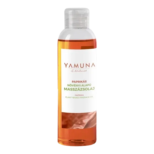 Paprikás növényi alapú masszázsolaj - 250ml - színezék-, parabén- és paraffin mentes