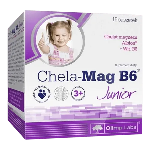 Chela-Mag B6 Junior - 15 tasak - Olimp Labs - 