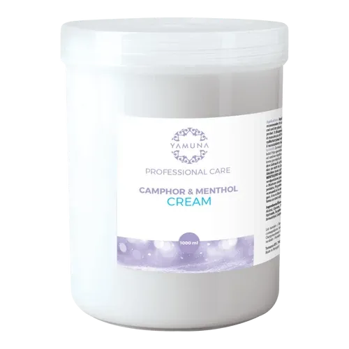 Kámforos-mentolos krém - 1000ml - színezék-, parabén- és paraffin mentes