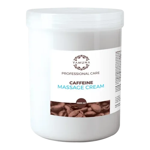 Koffeines masszázskrém - 1000ml - színezék-, parabén- és paraffin mentes