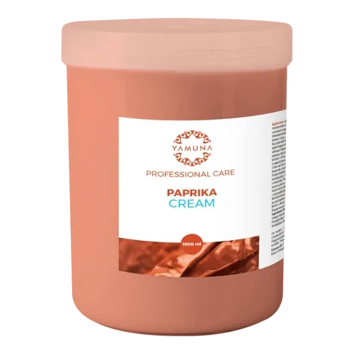 Paprikás masszázskrém - 1000ml - színezék-, parabén- és paraffin mentes