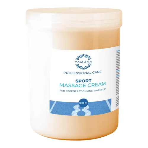 Sport masszázskrém - 1000ml - színezék-, parabén- és paraffin mentes