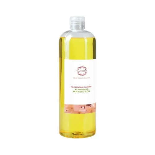 Frangipáni-Jázmin növényi alapú masszázsolaj - 1000ml - színezék-, parabén- és paraffin mentes