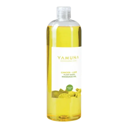 Gyömbér-lime növényi alapú masszázsolaj - 1000ml - színezék-, parabén- és paraffin mentes