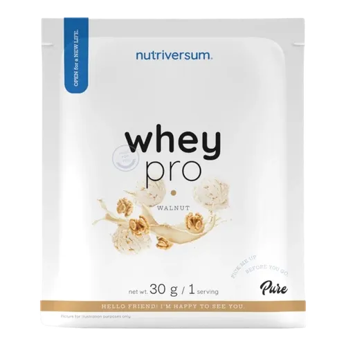 Whey PRO - 30 g - dió - Nutriversum - 
