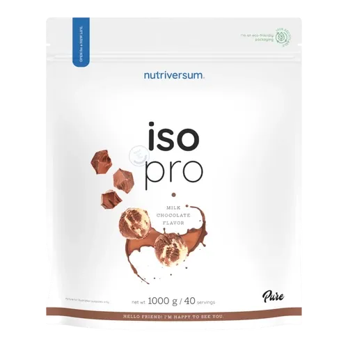 ISO PRO - 1000 g - tejcsokoládé - Nutriversum - 