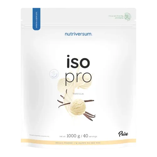 ISO PRO - 1000 g - vanília - Nutriversum - 