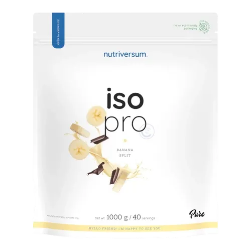 ISO PRO - 1000 g - banán split - Nutriversum - 