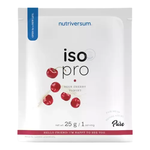 ISO PRO - 25 g - meggy-joghurt - Nutriversum - 