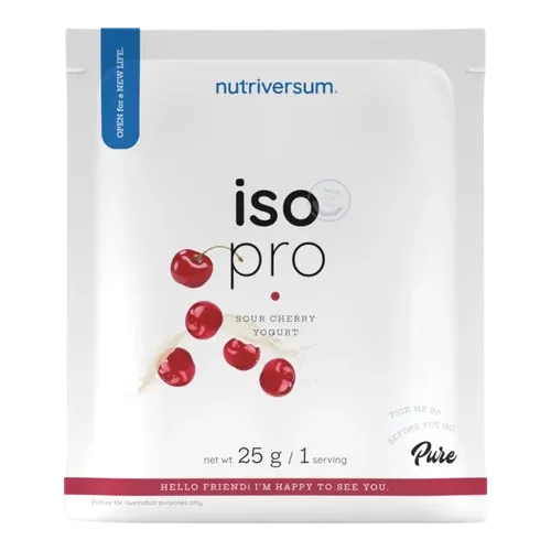 ISO PRO - 25 g - meggy-joghurt - Nutriversum - 