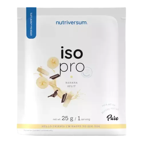 ISO PRO - 25 g - banán split - Nutriversum - 