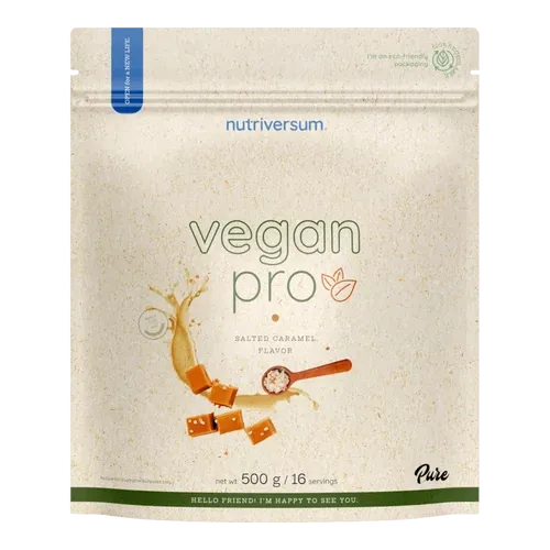 Vegan Pro - 500 g - sós karamell - Nutriversum - 
