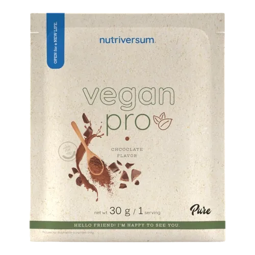 Vegan Pro - 30 g - csokoládé - Nutriversum - 