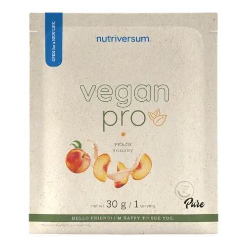 Vegan Pro - 30 g - barack-joghurt - Nutriversum - 