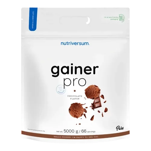 Gainer PRO - 5000 g - csokoládé - Nutriversum - 