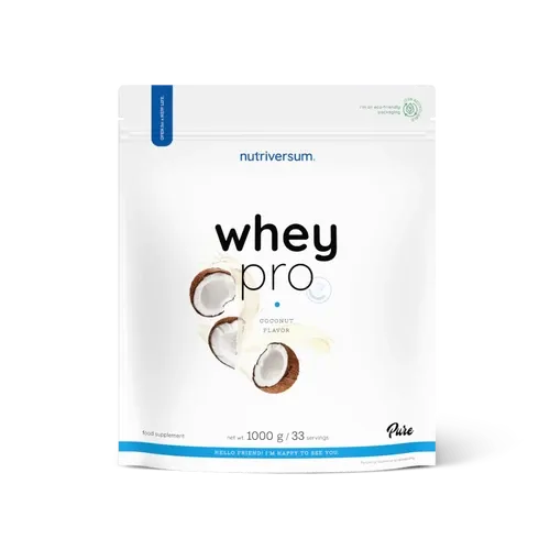 Whey PRO - 1000 g - kókusz - Nutriversum - 