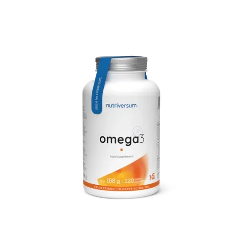 Omega 3 halolaj 120 kapszula - Nutriversum - 